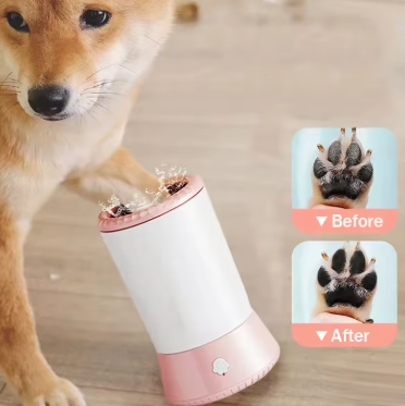 Electric paw-washing Machine