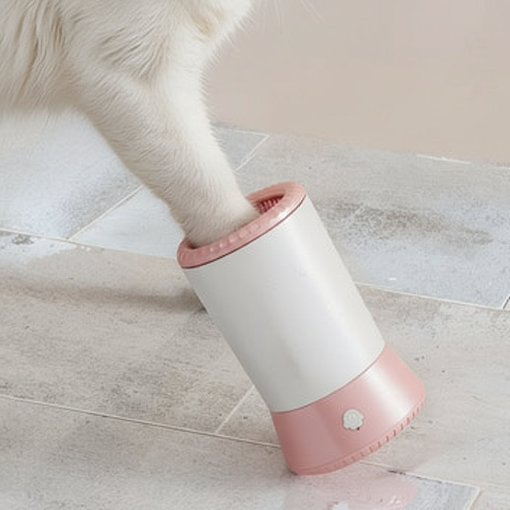 Electric paw-washing Machine