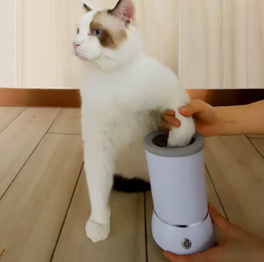 Electric paw-washing Machine